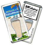 Load image into Gallery viewer, Anguilla FootWhere® Souvenir Magnets. 72 pieces/6 assorted styles.