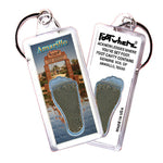 Load image into Gallery viewer, Amarillo FootWhere® Souvenir Keychain. 72 pieces/6 assorted styles.