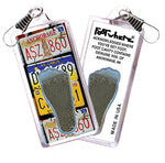 Load image into Gallery viewer, Anchorage FootWhere® Souvenir Zipper-Pulls. 72 pieces/6 assorted styles.