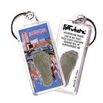 Load image into Gallery viewer, Albuquerque FootWhere® Souvenir Keychain. 72 pieces/ 6 assorted styles.