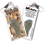 Load image into Gallery viewer, Albuquerque FootWhere® Souvenir Zipper-Pull. 72 pieces/6 assorted styles.