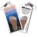 Load image into Gallery viewer, Asheville FootWhere® Souvenir Zipper-Pull. 72 pieces/ 6 assorted styles.
