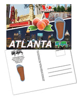 Load image into Gallery viewer, Atlanta FootWhere Souvenir Postcard