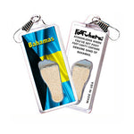 Load image into Gallery viewer, Bahamas FootWhere Souvenir Zipper-Pulls. 72 pieces/6 assorted styles.