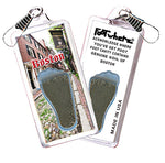 Load image into Gallery viewer, Boston FootWhere® Souvenir Zipper-Pull 72 pieces/ 6 assorted styles.