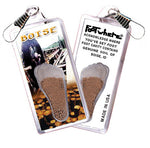 Load image into Gallery viewer, Boise FootWhere® Souvenir Zipper-Pull. 72 pieces/6 assorted styles.