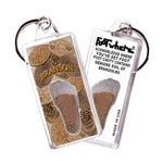 Load image into Gallery viewer, Branson FootWhere® Souvenir Keychains. 72 pieces/6 assorted styles.