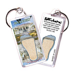 Load image into Gallery viewer, Biloxi FootWhere® Souvenir Keychains. 72 pieces/6 assorted styles.
