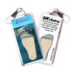 Load image into Gallery viewer, Biloxi FootWhere® Souvenir Zipper-Pulls. 72 pieces/6 assorted styles.