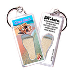 Load image into Gallery viewer, Cocoa Beach FootWhere® Souvenir Keychain. 72 pieces/ 6 assorted styles.