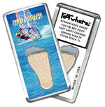 Load image into Gallery viewer, Cocoa Beach FootWhere® Souvenir Magnet. 72 pieces/ 6 assorted styles.