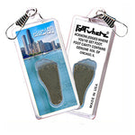 Load image into Gallery viewer, Chicago FootWhere® Souvenir Zipper-Pulls. 6 Piece Set. Made in USA