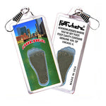 Load image into Gallery viewer, Chicago FootWhere® Souvenir Zipper-Pulls. 6 Piece Set. Made in USA