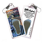 Load image into Gallery viewer, Chicago FootWhere® Souvenir Zipper-Pulls. 6 Piece Set. Made in USA