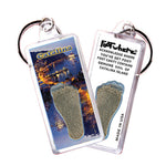 Load image into Gallery viewer, Catalina Island FootWhere® Souvenir Keychain. 72 pieces/ 6 assorted styles.