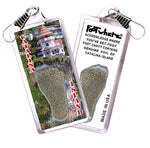 Load image into Gallery viewer, Catalina Island FootWhere® Souvenir Zipper-Pull. 72 pieces/ 6 assorted styles.