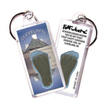 Load image into Gallery viewer, Cleveland FootWhere® Souvenir Keychain. 72 pieces/ 6 assorted styles.