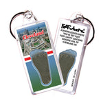 Load image into Gallery viewer, Cleveland FootWhere® Souvenir Keychain. 72 pieces/ 6 assorted styles.