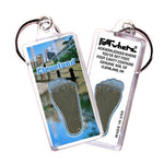 Load image into Gallery viewer, Cleveland FootWhere® Souvenir Keychain. 72 pieces/ 6 assorted styles.