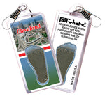 Load image into Gallery viewer, Cleveland FootWhere® Souvenir Zipper-Pull. 72 pieces/ 6 assorted styles.