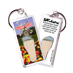 Load image into Gallery viewer, Cape Cod FootWhere® Souvenir Keychain. 72 pieces/ 6 assorted styles.
