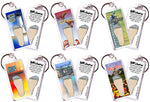 Load image into Gallery viewer, Cape Cod FootWhere® Souvenir Keychain. 72 pieces/ 6 assorted styles.
