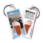 Load image into Gallery viewer, Colorado Springs FootWhere® Souvenir Keychains. 72 Pieces/6 Assorted Styles. Made in USA