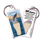 Load image into Gallery viewer, Cabo San Lucas FootWhere Souvenir Keychains. 6 assorted styles.