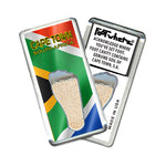 Load image into Gallery viewer, Cape Town, S.A. FootWhere® Souvenir Fridge Magnet. Made in USA