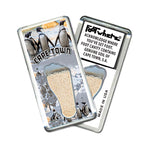 Load image into Gallery viewer, Cape Town, S.A. FootWhere® Souvenir Fridge Magnet. Made in USA