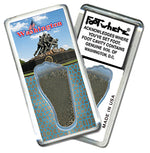 Load image into Gallery viewer, District of Columbia FootWhere Souvenir Magnets. 72 Pieces/6 Assorted Styles. Made in USA