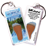 Load image into Gallery viewer, Denver FootWhere® Souvenir Keychains. 72 Pieces/6 Assorted Styles. Made in USA