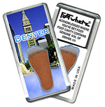 Load image into Gallery viewer, Denver FootWhere® Souvenir Magnet. 72 Pieces/6 Assorted Styles. Made in USA