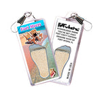 Load image into Gallery viewer, Fort Myers FootWhere® Souvenir Zipper-Pull. 72 pieces/ 6 assorted styles.