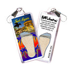 Load image into Gallery viewer, Fort Myers FootWhere® Souvenir Zipper-Pull. 72 pieces/ 6 assorted styles.