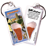 Load image into Gallery viewer, Greensboro FootWhere® Souvenir Keychain. 72 pieces/6 assorted styles.