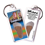 Load image into Gallery viewer, Gainesville FootWhere® Souvenir Keychainl. 72 Pieces/6 Assorted Styles. Made in USA