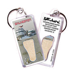 Load image into Gallery viewer, Galveston FootWhere® Souvenir Keychains. 72 pieces/ 6 assorted styles.
