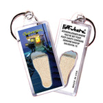 Load image into Gallery viewer, Galveston FootWhere® Souvenir Keychains. 72 pieces/ 6 assorted styles.
