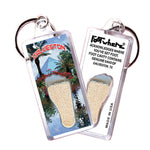 Load image into Gallery viewer, Galveston FootWhere® Souvenir Keychains. 72 pieces/ 6 assorted styles.
