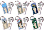 Load image into Gallery viewer, Galveston FootWhere® Souvenir Keychains. 72 pieces/ 6 assorted styles.
