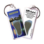 Load image into Gallery viewer, Hartford FootWhere® Souvenir Keychain. 72 pieces/6 assorted styles.