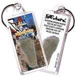 Load image into Gallery viewer, Helen, GA FootWhere® Souvenir Keychain. 72 pieces/6 assorted styles.