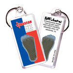Load image into Gallery viewer, Houston FootWhere® Souvenir Keychain. 72 pieces/6 assorted styles.