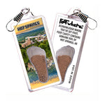 Load image into Gallery viewer, Hot Springs FootWhere® Souvenir Zipper-Pull. 72 pieces/6 assorted styles.