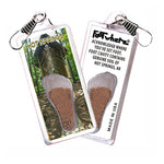 Load image into Gallery viewer, Hot Springs FootWhere® Souvenir Zipper-Pull. 72 pieces/6 assorted styles.