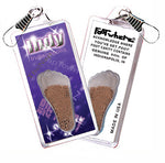 Load image into Gallery viewer, Indianapolis FootWhere® Souvenir Zipper-Pull. 72 pieces/6 assorted styles.