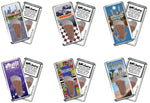 Load image into Gallery viewer, Indianapolis FootWhere® Souvenir Magnet. 72 pieces/6 assorted styles.