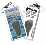 Load image into Gallery viewer, Istanbul FootWhere® Souvenir Zipper-Pull. 72 pieces/6 assorted styles.