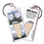 Load image into Gallery viewer, Jacksonville FootWhere® Souvenir Keychains. 6 Piece Set. Made in USA